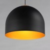 ET2 Lighting Foster 1 - Light Pendant in  Black/Gold - 2 of 3