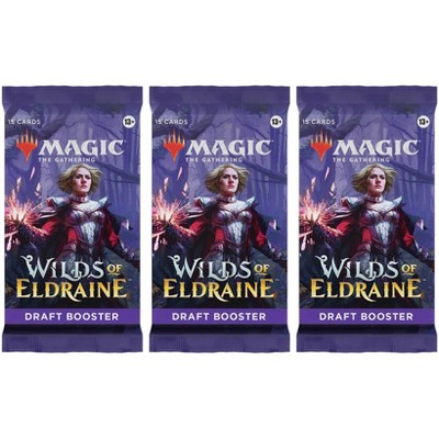 Magic the Gathering 3 Packs MTG Draft Booster Pack Lot MTG Wilds of Eldraine