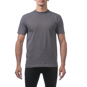 Pro Club Men's Comfort Cotton Short Sleeve Crew Neck T-Shirt, Relaxed Fit - 1 of 4