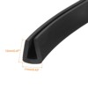 Unique Bargains Weatherproof Dustproof Window Foam U Channel Edge Trim - 3 of 4