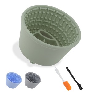 Unique Bargains Slow Feeder Dog Bowls 1Pc - 1 of 4