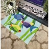 Jellybean Colorful Tropical Fish Doormat – 20"x30" Indoor/Outdoor Rug, Washable Entry Mat - 4 of 4