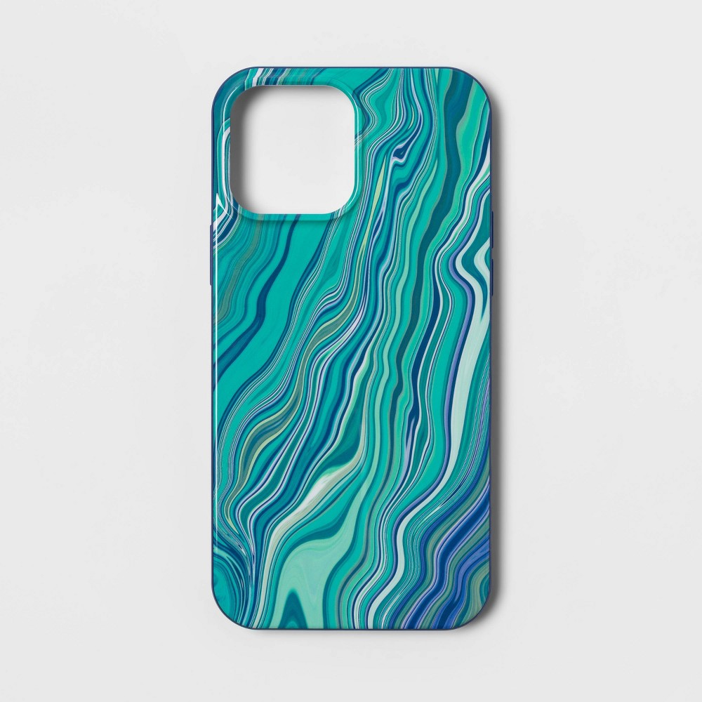 heyday Apple iPhone 13 Pro Max/iPhone 12 Pro Max Case - Cool Marble