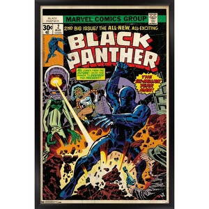Trends International Marvel Comics - Black Panther - Cover #2 Framed Wall Poster Prints - 1 of 4