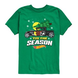Boys' - Hot Wheels - Tis The Season Short Sleeve Graphic T-Shirt - 1 of 4
