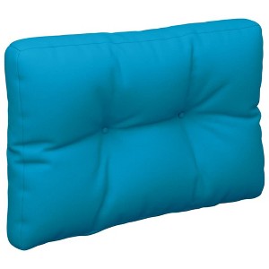 vidaXL Pallet Cushion 23.6"x15.7"x4.7" Blue - Waterproof Polyester Sofa Pad for Garden, Patio, Indoor Seating - 1 of 4