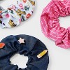 Teacher Print and Denim Hair Twister Set 3pc - Multicolor - 3 of 3