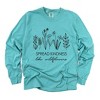 Simply Sage Market Women's Spread Kindness Like Wildflowers Long Sleeve Garment Dyed Tee - 2 of 4