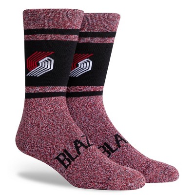 NBA Portland Trail Blazers Varsity Crew Socks - L