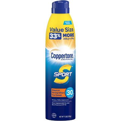 Coppertone Sport Sunscreen Spray - SPF 30 - 7.3oz
