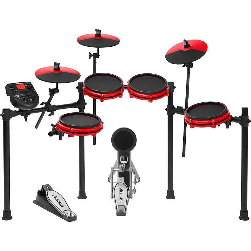 Alesis Nitro Mesh Special Edition Electronic Drum Kit With Mesh Pads and Strike 8 Drum Set Monitor, 2 of 7