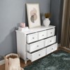 ALEXOUN 7 Drawers Dresser,Farmhouse Dresser Organizer Chest of Drawers Organizers and Storage Clothes Storage Drawers for Living Room,Bedroom - 2 of 4