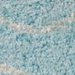 turquoise/cream