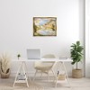 Stupell Industries Abstract Mountain Reflection Painting Floating Frame Canvas Art - 3 of 4
