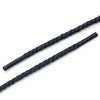 Allegra K Women's Round Rope Waterproof Braided Waxed Shoelaces 2 Pairs - 4 of 4