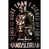 Women's Star Wars The Mandalorian Shining Mando T-Shirt - 2 of 4