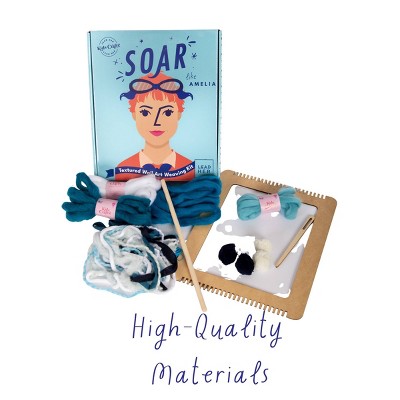 Soar Like Amelia Textured Wall Art Weaving Kit