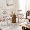 Serafima Rattan Arm Chair - ACH6702 - Safavieh - 3 of 4