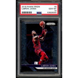 LeBron James Card 2018-19 Panini Prizm #6 PSA 10 - 1 of 2