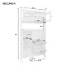 Multi-functional Shoe Racks with 3 Flip Drawers, Shoe Cabinet with Open Storage Space - The Pop Home - 3 of 4