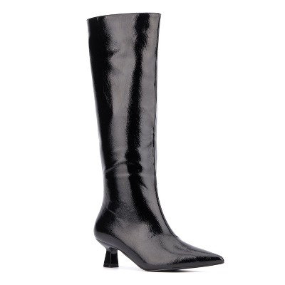 Olivia Miller Women's Mars Tall Boots - 8, BLACK