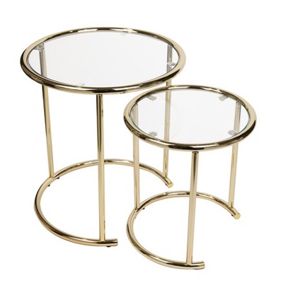 gold side table target