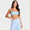 Women's Satin Unlined Scoop Bralette - Auden™ - 3 of 3