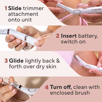 Finishing Touch Flawless Bikini Shaver and Trimmer Hair Removal Device_9