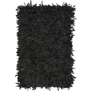 Leather Shag LSG601 Handwoven Rugs - Safavieh - 1 of 4