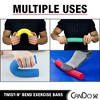 CanDo Twist-n' Bend Flexible Resistance Bars For Grip And Forearm Strengthening, Physical Therapy, Rehabilitation, Injury Recovery, and Pain Relief - 2 of 4