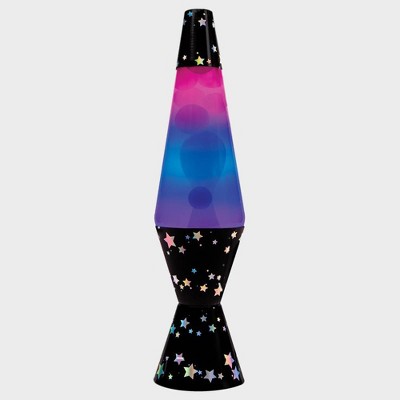 black and gold lava lamp