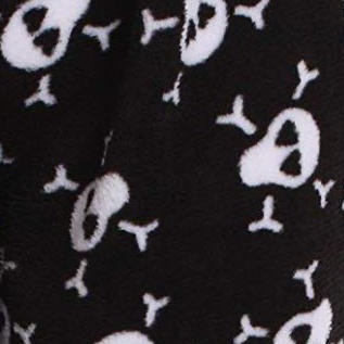 black - skull and crossbones