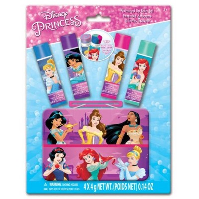 Disney Princess Swirl Balm with Tin 4pk