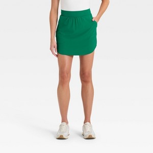 Women's Flex Woven High-Rise Skort 15.5" - All In Motion™ - 1 of 4