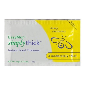 SimplyThick Easy Mix Food & Drink Thickener Unflavored 96 Gram Packet 25 Ct - 1 of 1