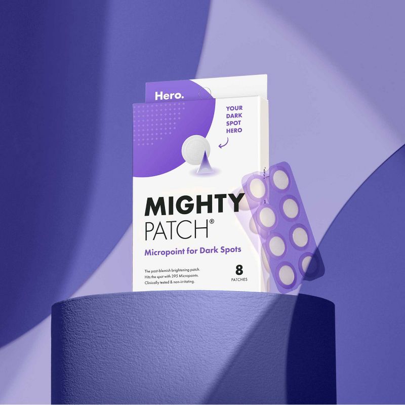 Hero Cosmetics Mighty Acne Patch Micropoint for Dark Spots - 8 patches, 4 of 17