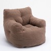 Grungis Bean Bag Chair,Beanbag Chair with Memory Foam,Adult Lounge Sofa with Armrests,Comfy Couch for Living Room Bedroom or Gaming Venue - 4 of 4