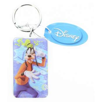 Monogram International Inc. Disney Goofy Rectangular Lucite Key Ring