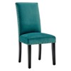 Modway Parcel Performance Velvet Dining Side Chairs - Set of 2 - 2 of 4