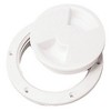 Sea Dog ABS Screw Out Deck Plate 5-7/16" - White - Boat Equipment 3371501. - 2 of 2