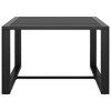 vidaXL Table Anthracite Aluminum 23.6 x 23.6 x 15.0 in Modular - 3 of 4