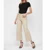 Women's Cropped Wide Leg Pants - mica denim - 3 of 4