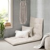 KWPZQEB Foldable Poly Chenille Light Weight Lounge Floor Pillow Cushion Tufted Seat for Meditation, Game Playing, Yoga, Reading-27"W x 74"L - 2 of 4
