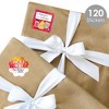 Big Dot of Happiness Holi Hai - Assorted Festival of Colors Party Gift Tag Labels - To and From Stickers - 12 Sheets - 120 Stickers - 2 of 4