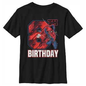 Boy's Marvel 8th Birthday Spidey T-Shirt - 1 of 4