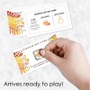 Big Dot of Happiness Fall Foliage Bride - Autumn Leaves Bridal Shower and Wedding Party Game Scratch Off Cards - 22 Count - 2 of 4