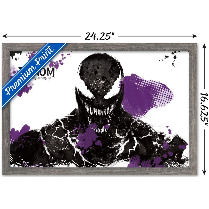 Trends International Marvel Venom: Let There be Carnage - Black and Purple Framed Wall Poster Prints, 3 of 7