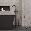 ALFI 24 x 12 Black Matte Stainless Steel Horizontal Single Shelf Bath Shower Niche - 4 of 4