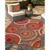 Liora Manne Marina Casual Indoor/Outdoor Pillow.. - 3 of 4