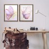 Stupell Industries Girls Glam Butterfly Wings 2pc Floating Frame Art Set, Brown, 25" x 31" - 2 of 4